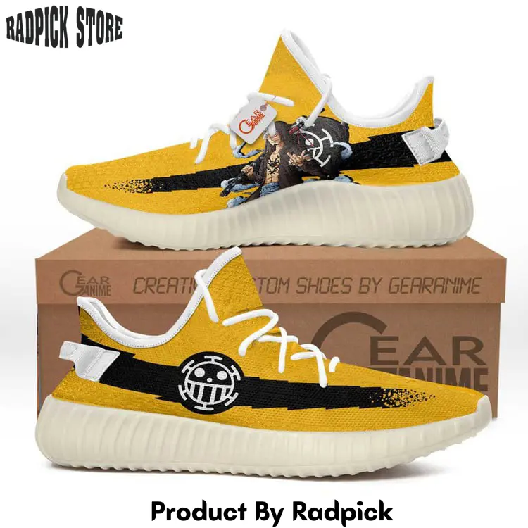 Trafalgar d law symbol yeezy shoes anime sneakers  rp224224224